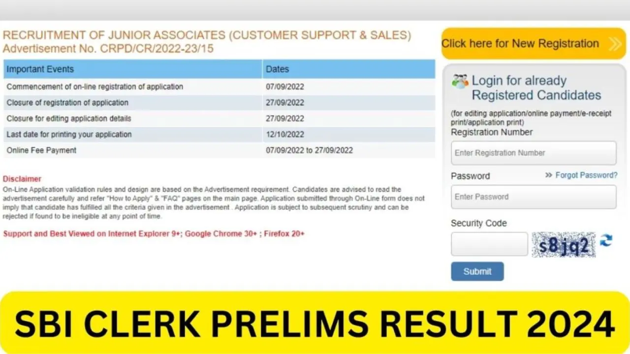 SBI Result 2024