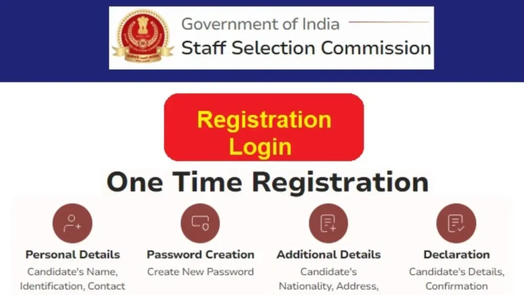 SSC One Time Registration OTR