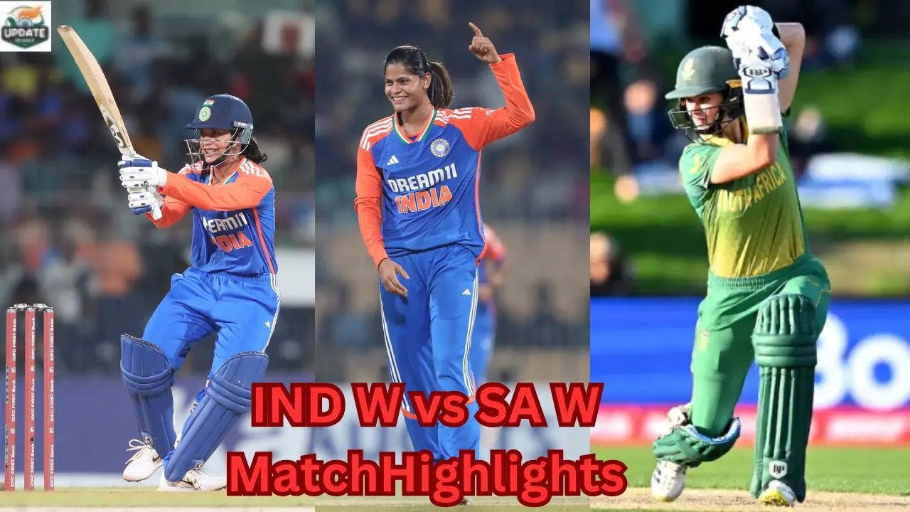 IND W vs SA W Highlights