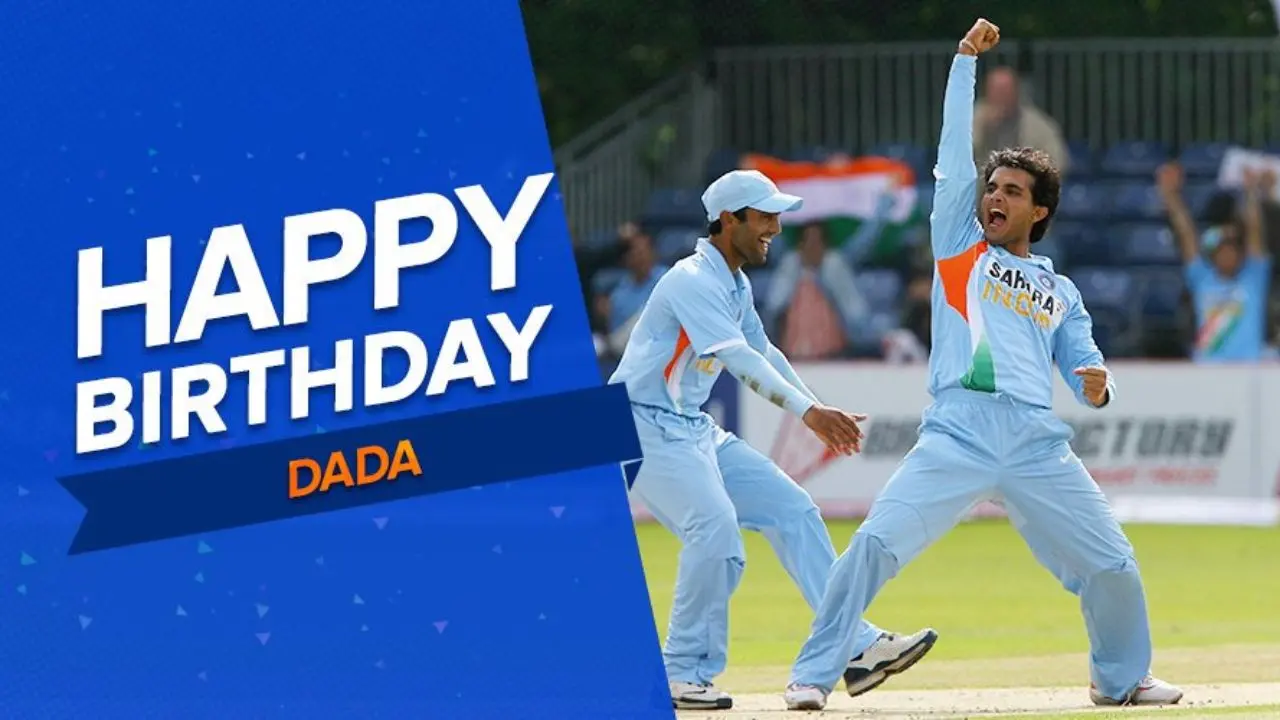 Sourav Ganguly Birthday